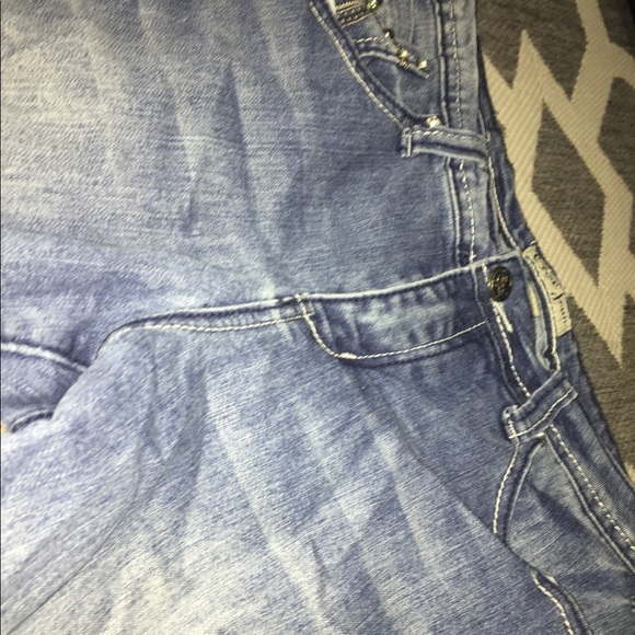 Women jean capris light blue - Picture 2 of 3